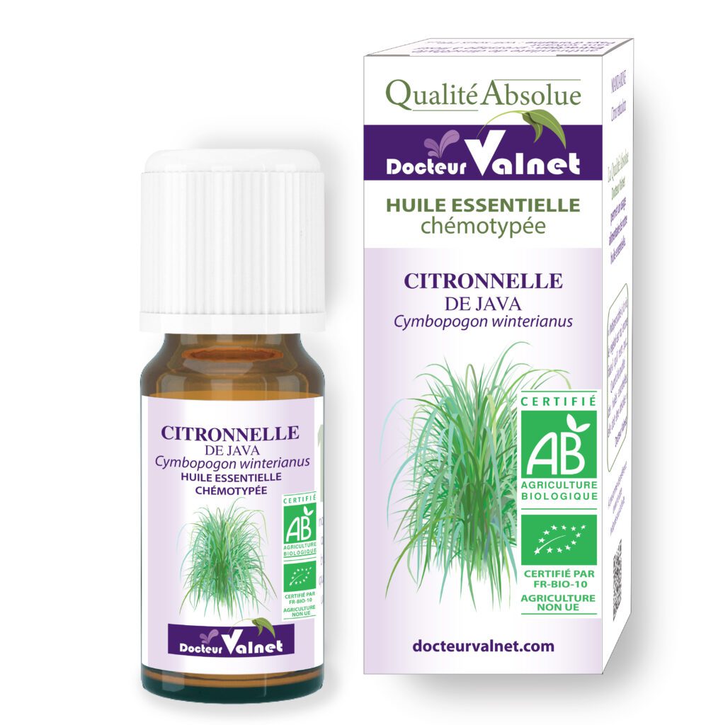 Huile Essentielle De Citronnelle - Bilovit - 10 Ml - Neuf - Repousse Les Moustiques Naturellement
