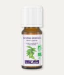 Flacon 10 ml d'huile essentielle de menthe poivrée . Certifiée label AB, Agriculture Biologique.