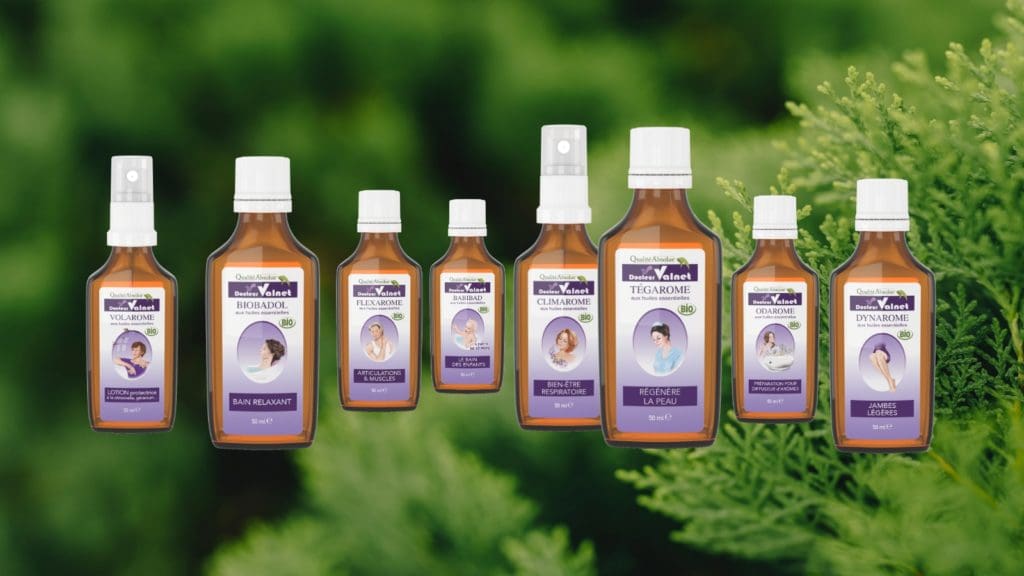 Les préparations prêtes à l'emploi aux huiles essentielles formulées par le Docteur Valnet