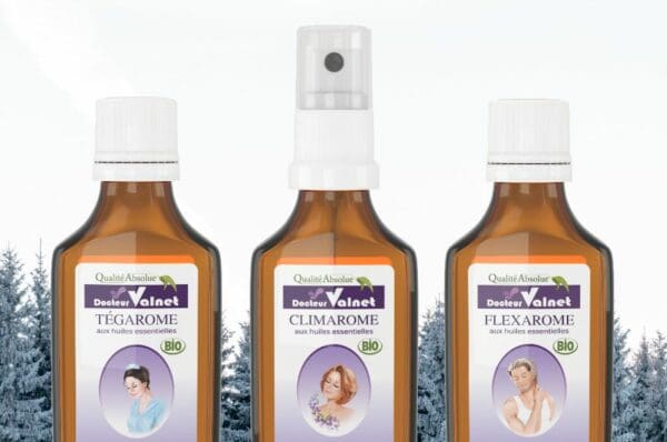 3 préparations pour le ski, Tégarome, Climarome et Flexarome