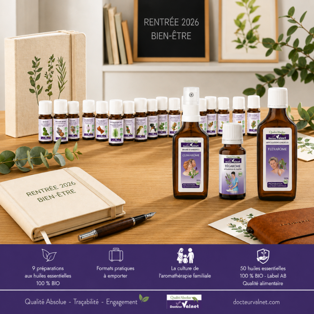 Dr Valnet : huiles essentielles 100% bio, certifiées AB